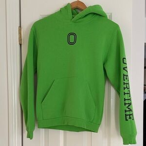Overtime elite bright green hoodie